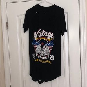 Boutique Tunic Dress Distressed